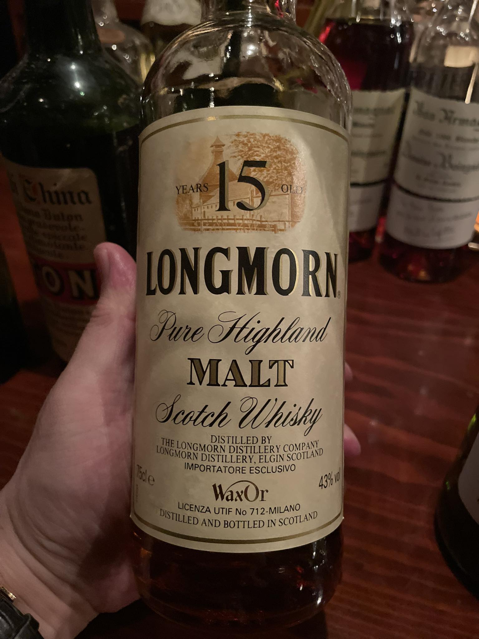 ロングモーン 15年 ピュアハイランド モルト スコッチウイスキー